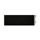 Zocalo Recto Negro De Pvc Espuma Alta Densidad 15X7X270Cms