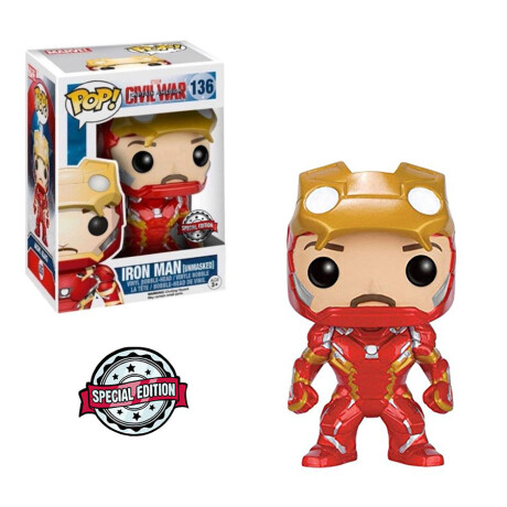 Iron Man Unmasked · Civil War [Exclusivo] - 136 Iron Man Unmasked · Civil War [Exclusivo] - 136