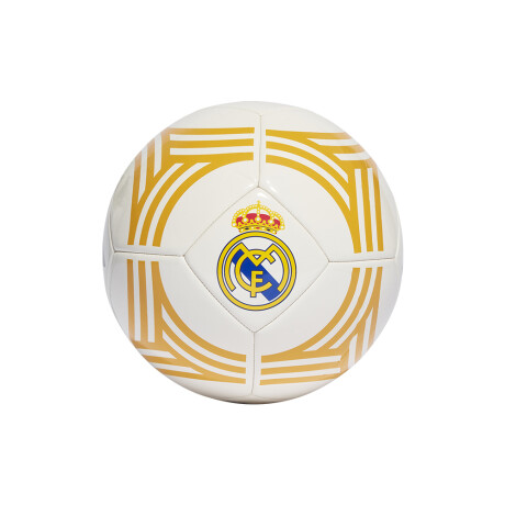 PELOTA adidas REAL MADRID CLUB White & Yellow