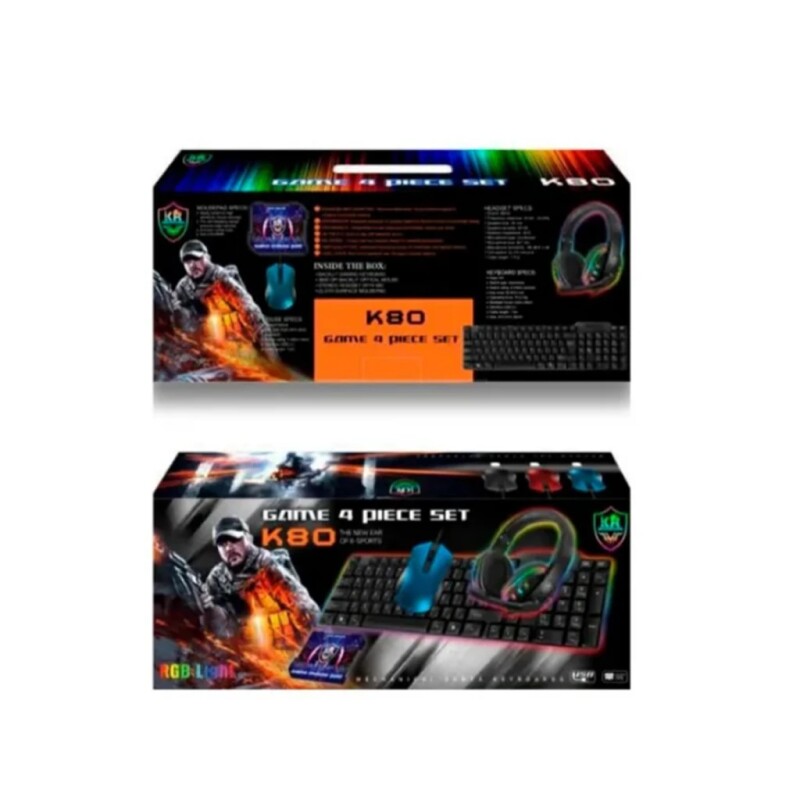 KIT GAMER KR K80 FB KIT GAMER KR K80 FB