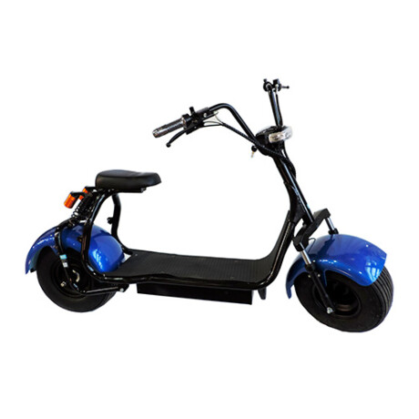 MOTO ELECTRICA CHOPPER 18" DOBLE AMORT. AZUL 001