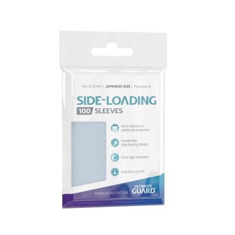 Ultimate guard - Side-Loading - 100 Sleeves - Japones Ultimate guard - Side-Loading - 100 Sleeves - Japones