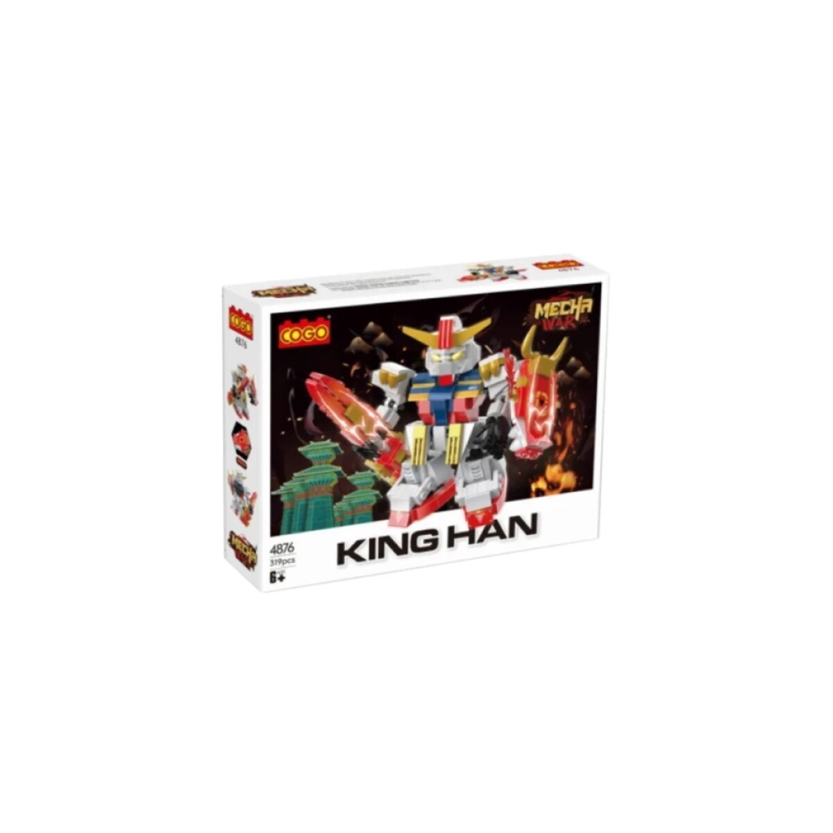 ROBOT MONTABLE COGO BLOQUES 319 PIEZAS 