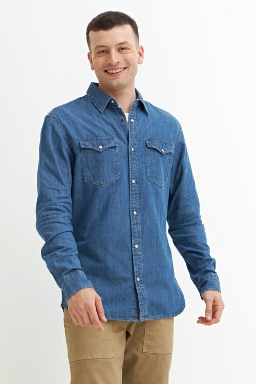 Camisa denim CELESTE