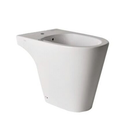 Bidet Blanco Satin 1 Agujero Para Griferia Monocomando Marina 000