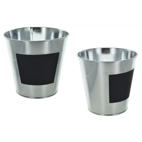 BALDE METAL C/PIZARRA 10X11CM 20681 BALDE METAL C/PIZARRA 10X11CM 20681