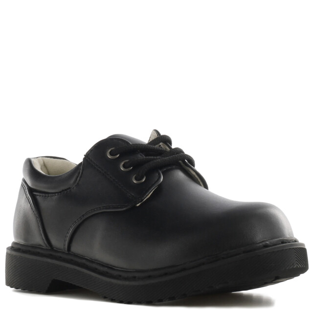 Zapato de Niños Croco Kids Colegial Negro