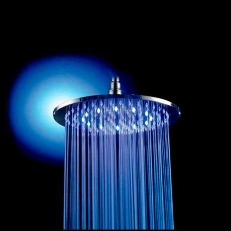 Roseta Acero Inoxidable Con Luz Led Indicadora De Temperatura Aqualia 000