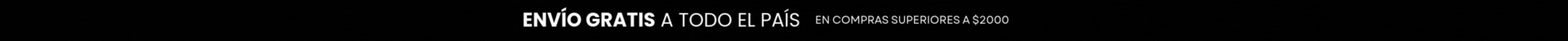 Envió gratis en compras mayores a $2000