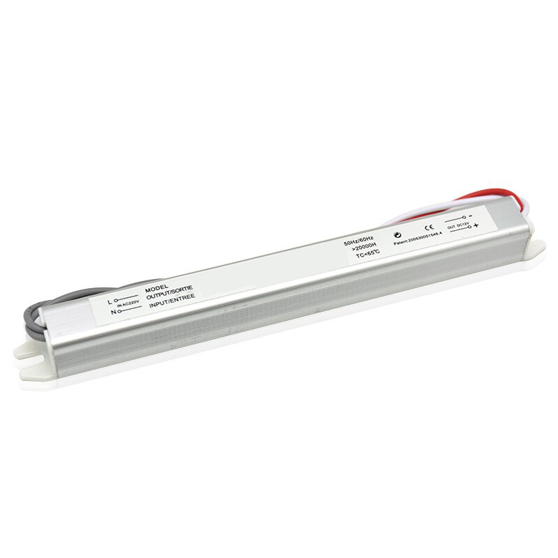 Transformador para cinta led 60W Modelo Slim 12V Transformador Para Cinta LED 12V Modelo Slim De 60W