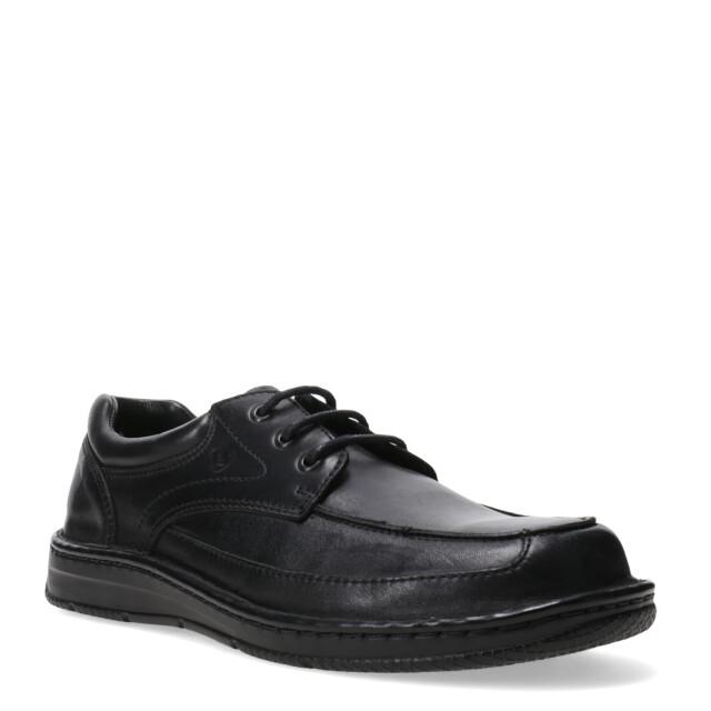 Zapato de Hombre Lombardino Casual Espejo Negro
