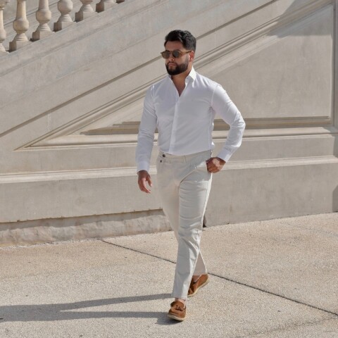 Pantalón pinzas Arena