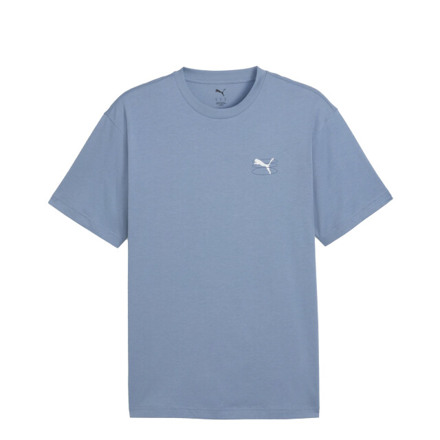 Remera de Hombre Puma Graphic Grid Celeste