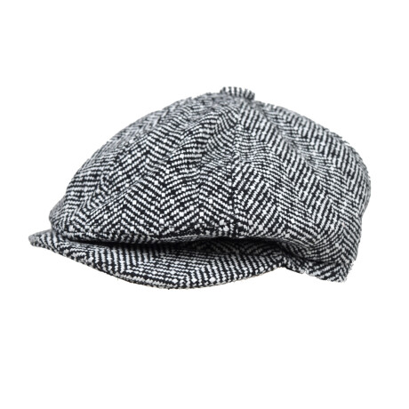 BOINA C/VISERA Y BOTON CUADRILLE 117GR BOINA C/VISERA Y BOTON CUADRILLE 117GR