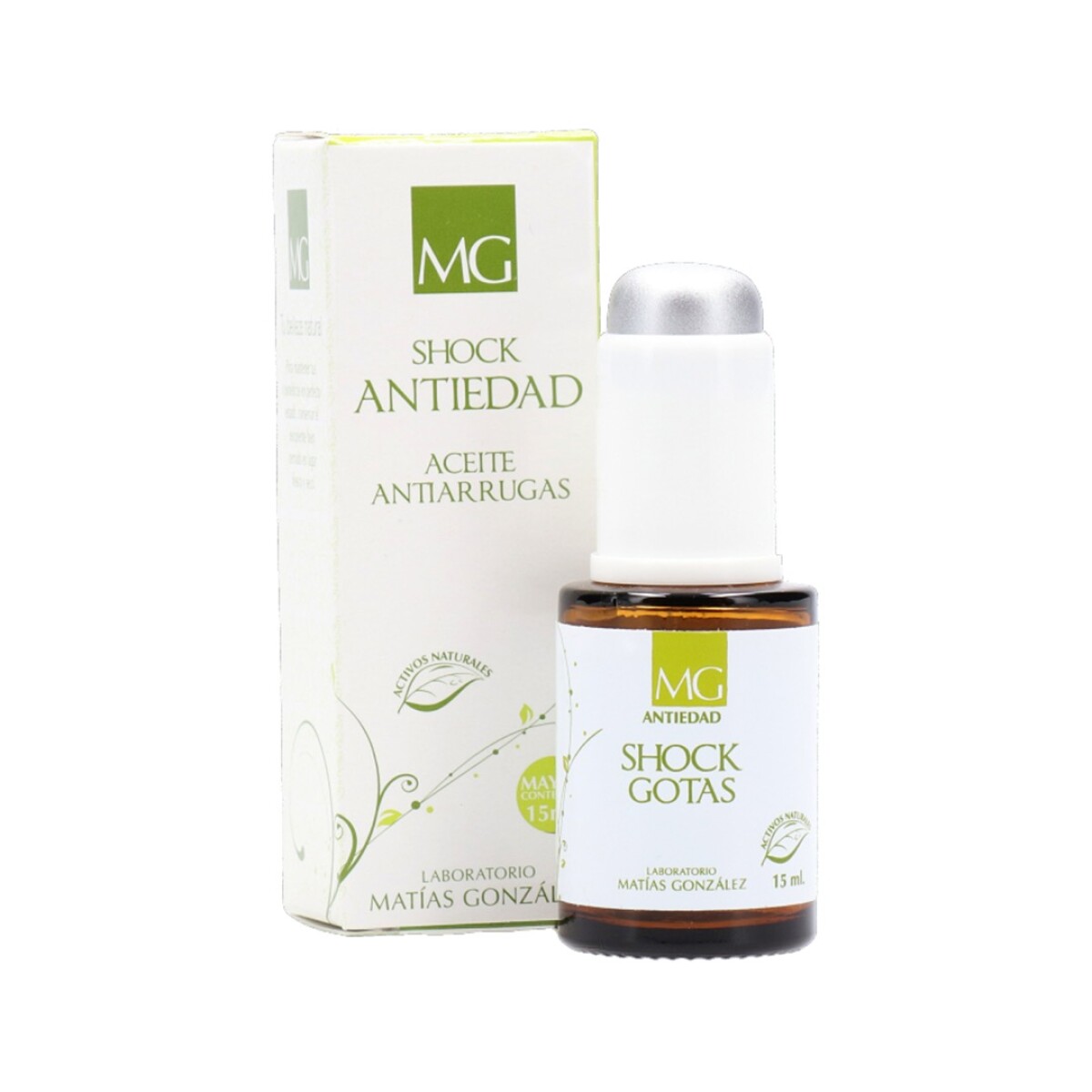 Shock Antiedad Mg Aceite Antiarrugas 15ML 