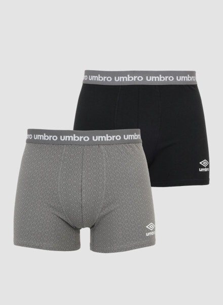 Pack x 2 boxer umbro Negro