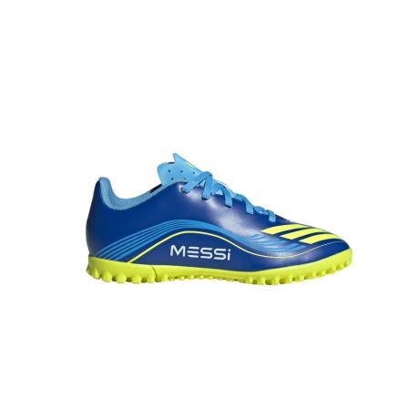 adidas F50 MESSI CLUB PARA NIÑOS CÉSPED ARTIFICIAL Blue & Green