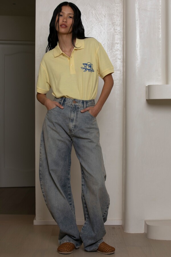 Jean Barrel Leg Jean Barrel Leg