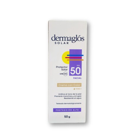 DERMAGLOS SOLAR CREMA CON COLOR TONO 1 DERMAGLOS SOLAR CREMA CON COLOR TONO 1