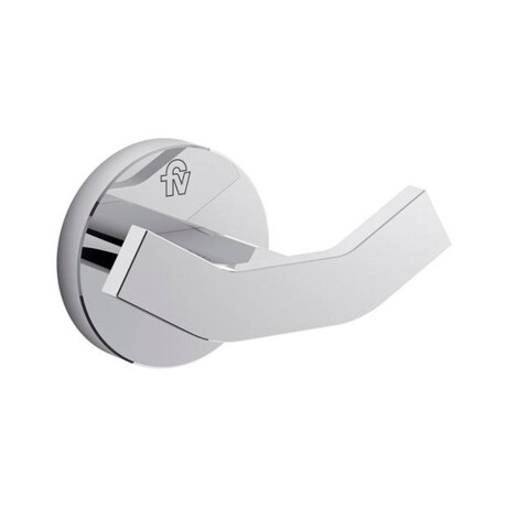 PERCHA DOBLE CROMADA 5 CM DE DIAMETRO 000