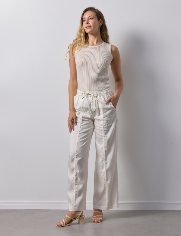 Pantalón Bolsillos CRUDO