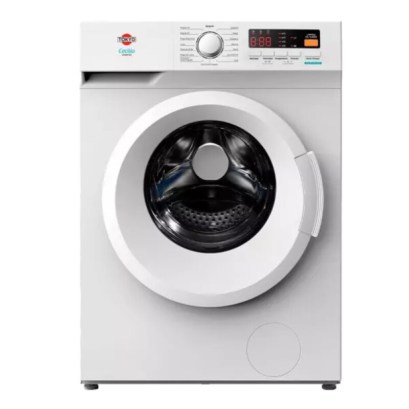 Lavarropas Automática Tokyo 8 kg Cecilia Inverter Carga Frontal Lavarropas Automática Tokyo 8 kg Cecilia Inverter Carga Frontal