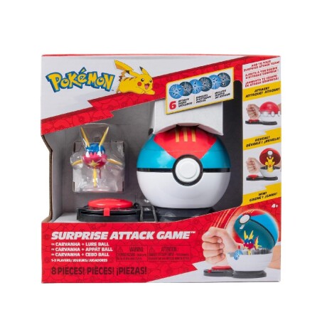 Pokemon Surprise Attack Game - Carvanha + Lure Ball Pokemon Surprise Attack Game - Carvanha + Lure Ball