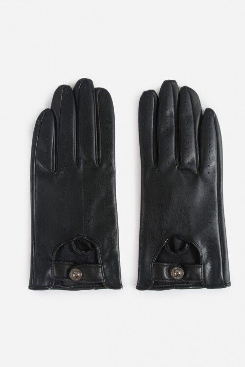 Guantes rock negro