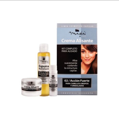 Maglé Kit Completo Para Alisado - 02/Acción Fuerte Maglé Kit Completo Para Alisado - 02/Acción Fuerte