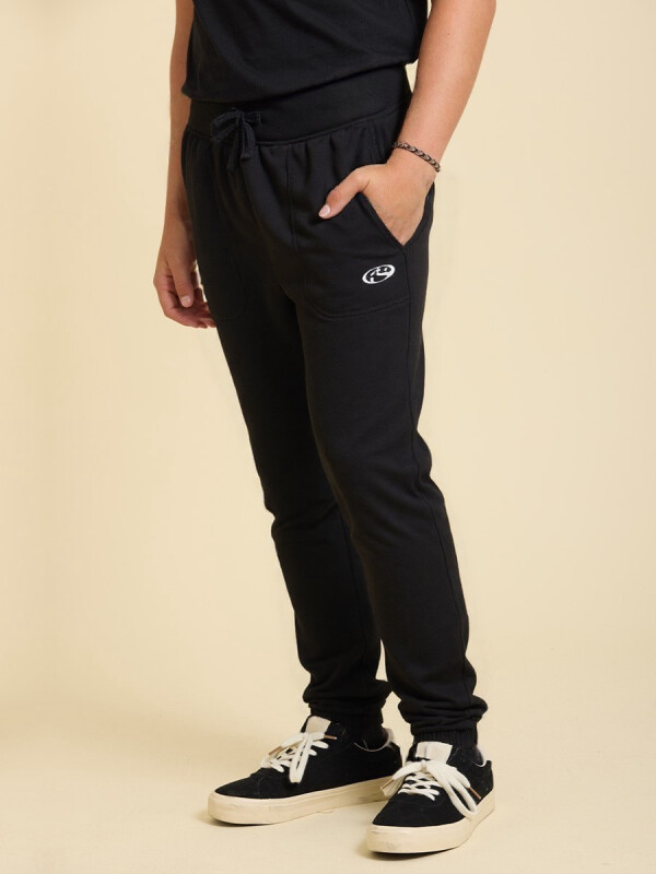 BABUCHA JOGGERW25 TEEN RUSTY Negro