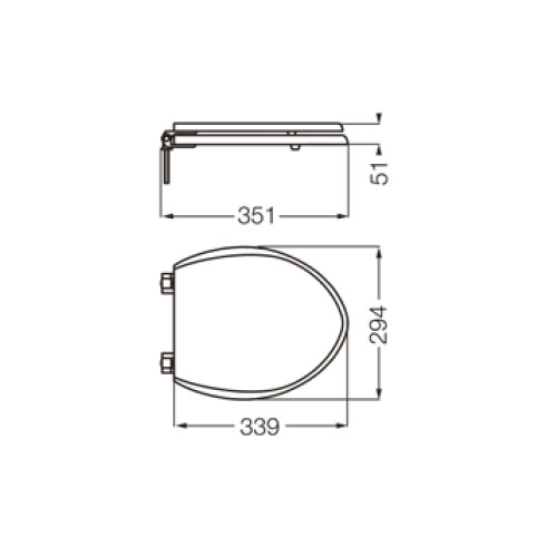 Tapa De Inodoro En Mdf Blanco Ferrum 000