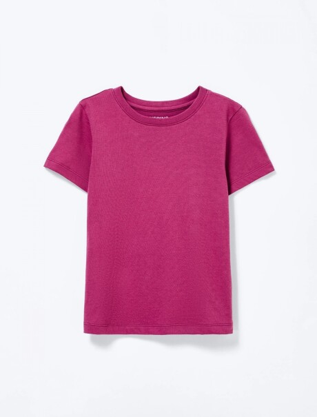 CAMISETA INFANTIL ROSADO