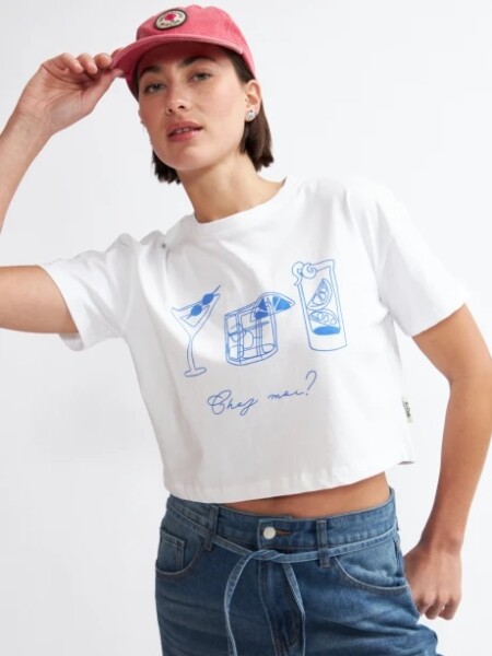 T-SHIRT N.SAILS 20607 BLANCO