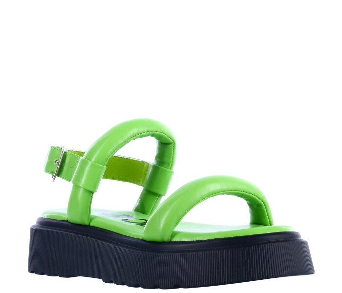 Sandalia de Mujer Miss Carol GOGA con tiras acolchonadas Verde