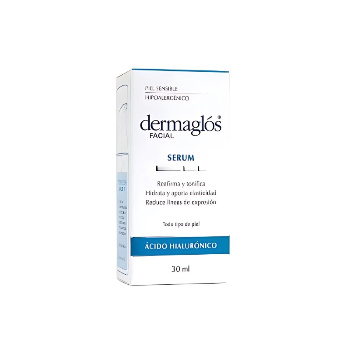 Dermaglós facial Serum con ácido hialurónico 30 ml 