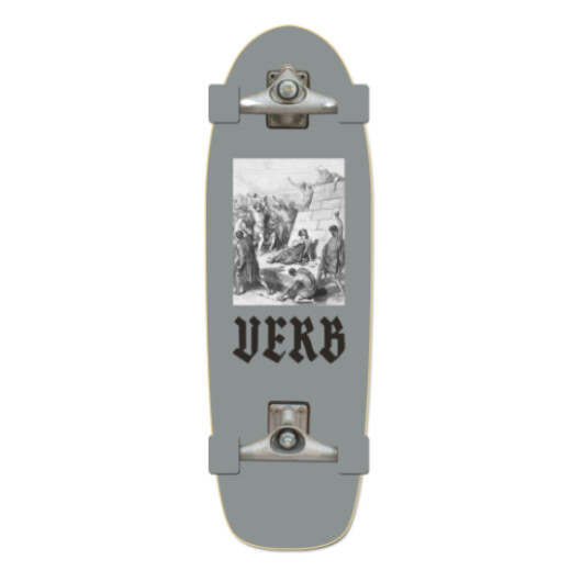 Surfskate Verb Biblical 31,25" CX - Gris Surfskate Verb Biblical 31,25" CX - Gris