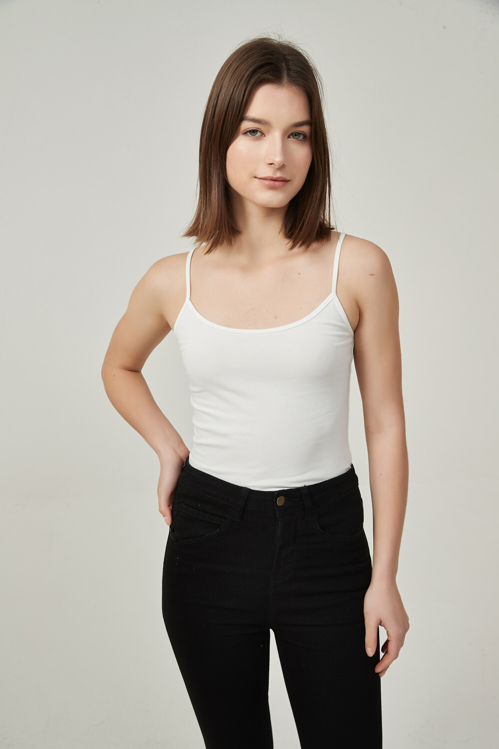 Musculosa Eadmundo Marfil / Off White