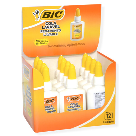 PEGAMENTO COLA BLANCA BIC 40 GR PEGAMENTO COLA BLANCA BIC 40 GR