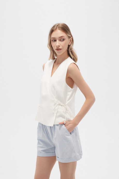 Chaleco Fusta Marfil / Off White