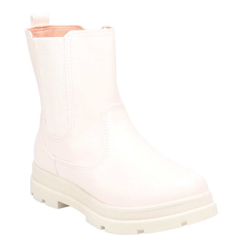 Bota de Niña KIDY JOLE estilo chelsea Blanco Hueso