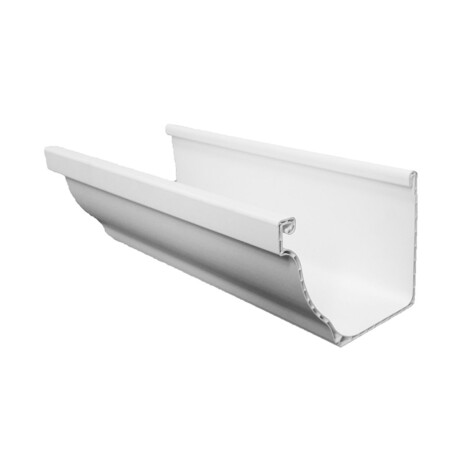 Canaleta para Techo en PVC 4mts Blanco