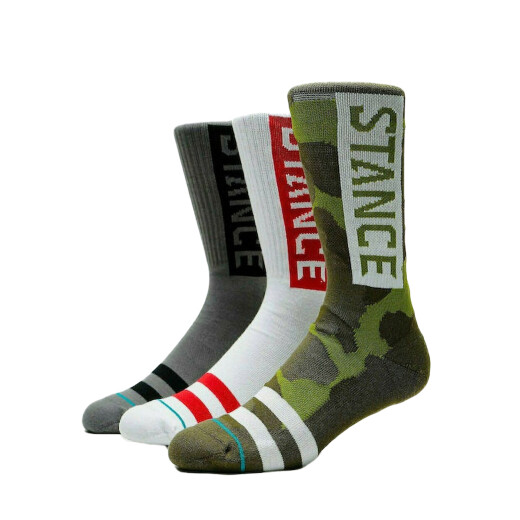 Medias Stance Medias Stance The Og 3 Pack - Multicolor Medias Stance Medias Stance The Og 3 Pack - Multicolor