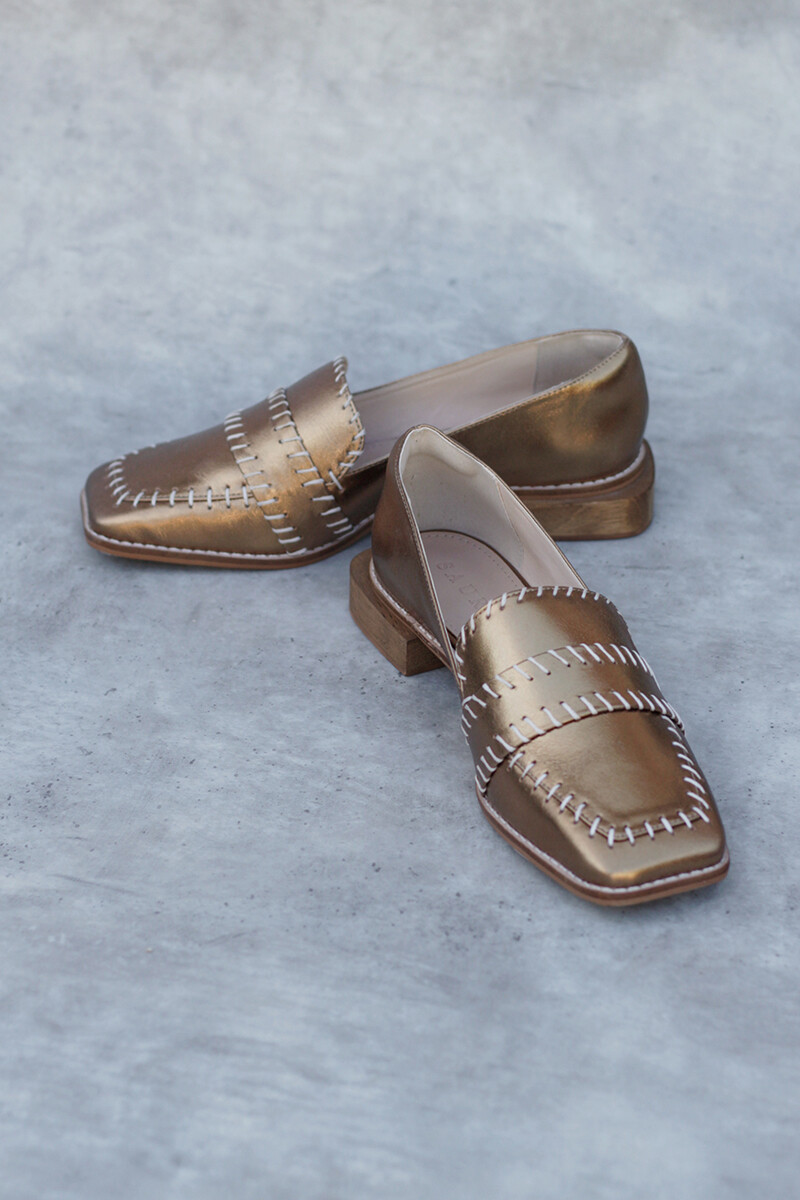 Zapato Estonia - Dorado 