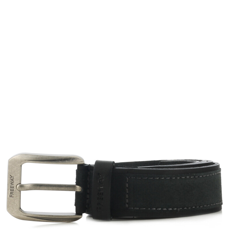 Cinto Freeway Men Negro - Gris Grafito