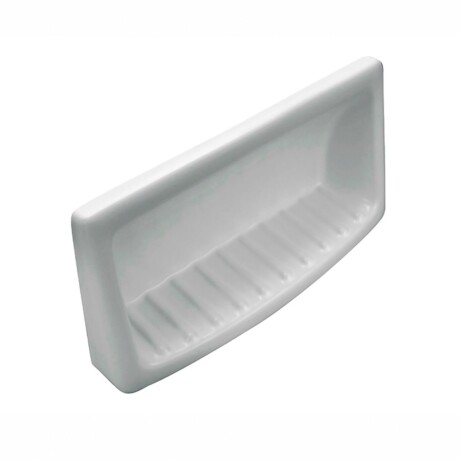 Jabonera De Empotrar De Loza Blanca 15 X 7.5 000