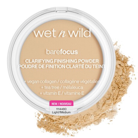 Wet n Wild Polvo Compacto Barefocus Light/Medium Wet n Wild Polvo Compacto Barefocus Light/Medium