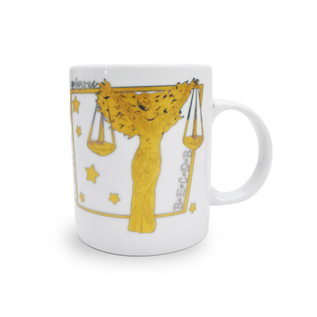 JARRA DESAYUNO CERAMICA BLANCA DISEÑO ZODIACO 300ML 8X9.8CM 27088 JARRA DESAYUNO CERAMICA BLANCA DISEÑO ZODIACO 300ML 8X9.8CM 27088
