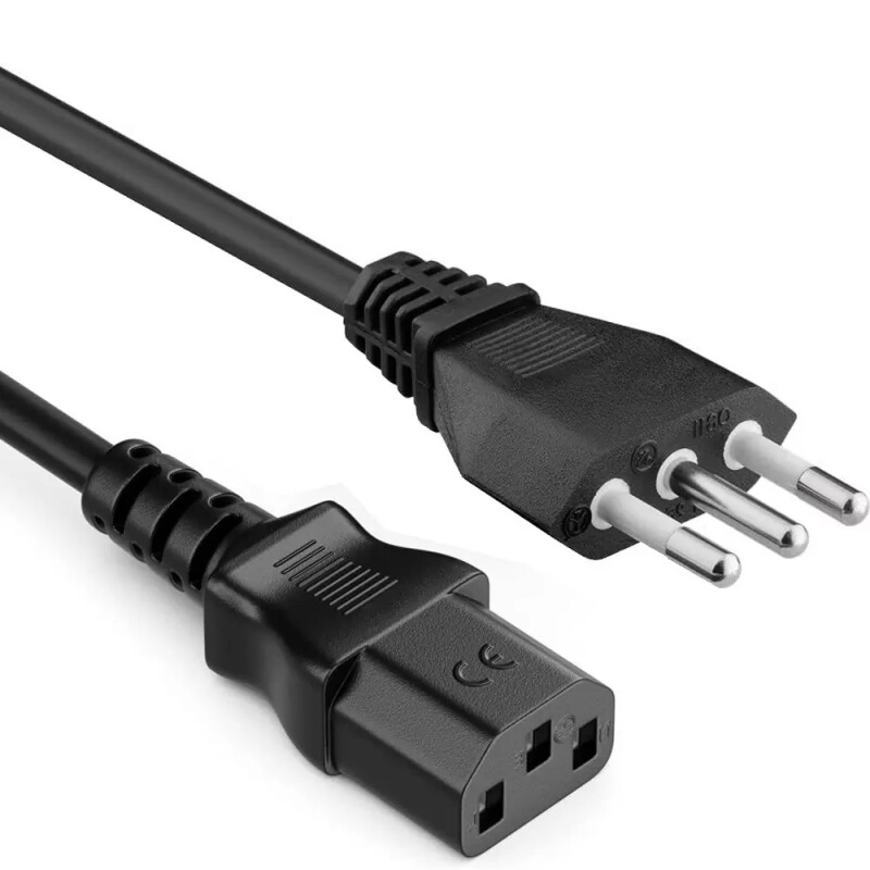 Cable de poder interlock tres en linea 1,5 metros Cable de poder interlock tres en linea 1,5 metros
