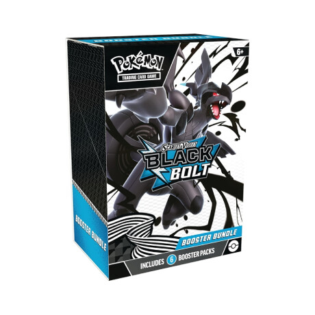 Pokemon Booster Bundle - Scarlet & Violet: Black Bolt [Inglés] Pokemon Booster Bundle - Scarlet & Violet: Black Bolt [Inglés]