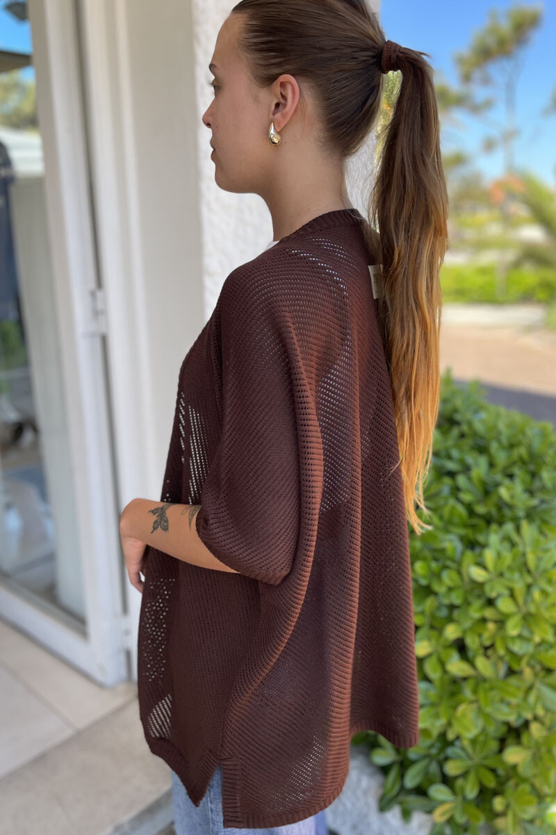 Saco clara Chocolate